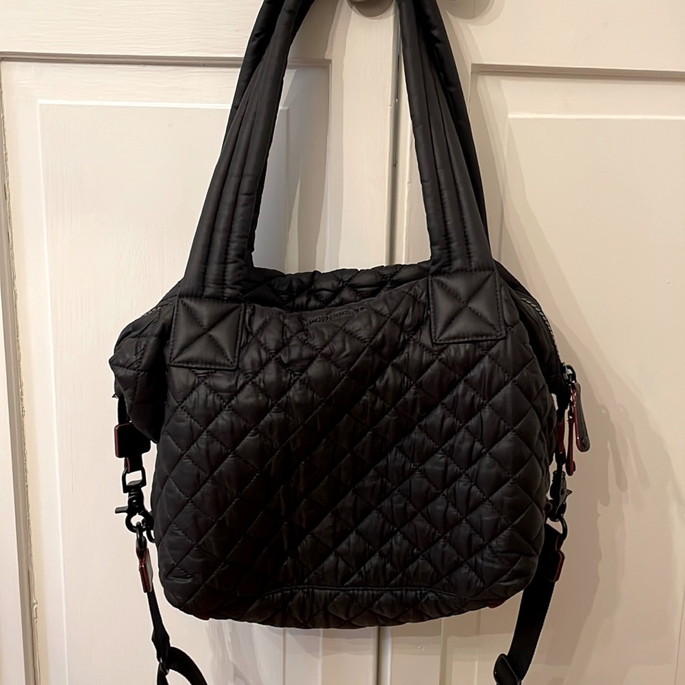 MZ Wallace Black Medium Sutton Bag